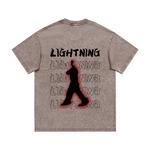 Футболка унисекс Lightning Monster, цвет Coffee - фото 3