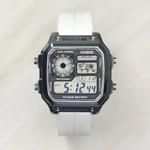 CASIO Часы Unisex YOUTH Black Watch, Black Block Feather White - фото 4