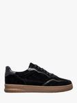 Кроссовки из кожи хейвуда CLAE, цвет Black/Dark Gum - фото