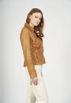 Кожаная куртка Freaky Nation PRINCESS SR, цвет camel - фото 4