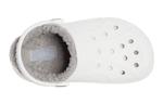 Сандалии classic baya lined clog 'white grey' Crocs, белый - фото 4