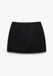 Юбка Koton Mini skirt, Black - фото 3