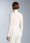 Топ OYSHO SEAMLESS MERINO WOOL, White - фото 3