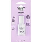 Клей для ногтей с кистью, прозрачный, 6 мл, Elegant Touch - фото