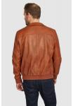 Кожаная куртка Леонардо bugatti, цвет Cognac - фото 4