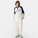 Унисекс поло GAP, белый - фото 4