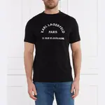 Футболка стандартного кроя Karl Lagerfeld, черный - фото