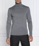Водолазка шерстяная Calvin Klein Slim Fit, серый - фото