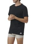 Футболка Basic 9P черного цвета adidas - фото 6