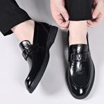 Черные туфли Dress Shoes Men's Black SHUPATE, однослойные - фото 3