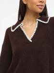 VILA Свитер 'VIYazmin' в цвете Chocolate - фото 7