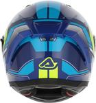 Шлем Acerbis x-way graphic, Blue/Yellow - фото 7
