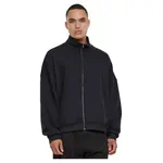 Толстовка Urban Classics 90´s Track full zip, черный - фото