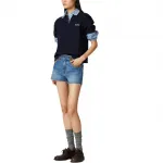 MIU MIU Женские шорты деним Diamond Blue - фото 5