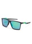 Oakley солнцезащитные очки Futurity Sun в квадратной оправе, черный - фото 2