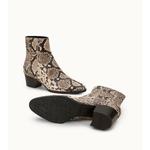 Ботильоны из кожи TOD's, черный/бежевый - фото 4