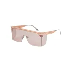 Acetate Metal Irregular Shape Sunglasses DIOR, розовый - фото 7