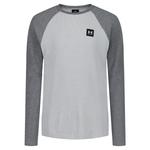 Термобелье с рукавом реглан для мальчиков 4-8 лет Under Armour, Mod Gray - фото