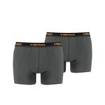 Боксеры HEAD Boxershorts 8 шт, цвет 862 - dark shadow - фото 2