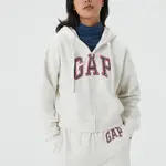 GAP Женская толстовка, Серый/Белый - фото 6