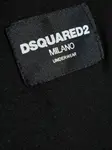 Жилет с нашивкой-логотипом Dsquared2, черный - фото 4