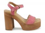 Сандалии Candie's Michell Platform Sandal, Coral Suede - фото 2