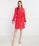 Платье-рубашка женское Riani из вискозы с поясом, красный - фото 2