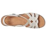Туфли Clarks Tuleah Cross, Cream Leather - фото 2