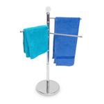 Вешалка для полотенец Relaxdays, серебряный - фото