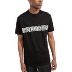 Футболка с принтом логотипа DSQUARED 2, черный - фото 6