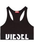 Diesel бюстгальтер-бралетт, черный - фото