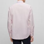 HUGO BOSS Мужская розовая рубашка - фото 8