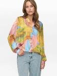 Блуза NÜMPH  KAYA, Mixed Colors - фото 3