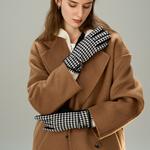 Вязаные перчатки Women's ELLE, mocha - фото 3