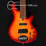 Басс гитара Lakland Skyline 55-02 Deluxe Bass Guitar - Satin Cherryburst - фото 2