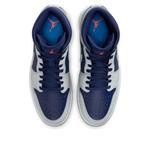 Кроссовки Air Jordan 1 Mid 'Blue Void' - фото 2