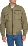 Легкая мужская куртка-бомбер Levi's MA-1 Flight на молнии, Light Olive Cotton - фото