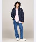 Пуховик Tommy Jeans Regular Fit, синий - фото 2