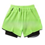 AMBER LIGHT Спортивные шорты унисекс, Темно-зеленый - фото 5