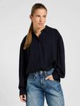 Блуза Lee Statement Collar Shirt, черный - фото