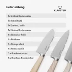 Нож Klarstein, бежевый - фото 5