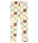 Хлопковые леггинсы с добавлением эластана Mini Rodini, Off-White - фото 4