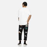 Кроп-джинсы EVISU с логотипом на заплатке, деним черный - фото 6