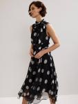 Платье Petite Lucinda в горошек Phase Eight, Black/Multi - фото 3