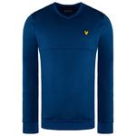 Свитер для гольфа темный Lyle & Scott, синий - фото