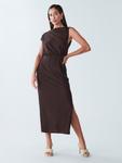 Макси платье BWLDR ALIAS , Brown - фото