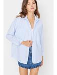 Блуза trendyol Hemd, светло-синий - фото
