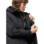 Женское пальто Heidelstein Ins Jack Wolfskin, черный - фото 6