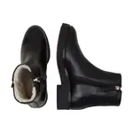 Кожаные ботильоны из крепа Tommy Hilfiger, черный - фото 3