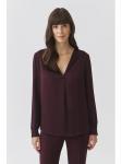 Блузка TATUUM, бордовый - фото